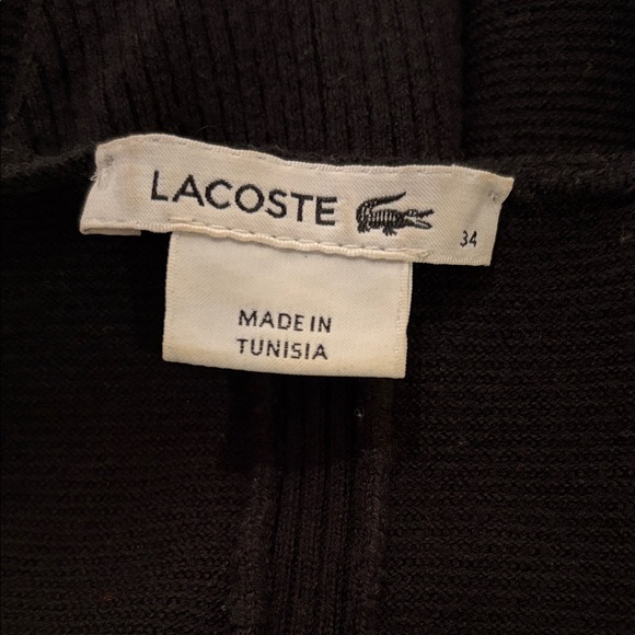 Lacoste Fit & Flare Wool Dress! EUC! - Picture 3 of 6